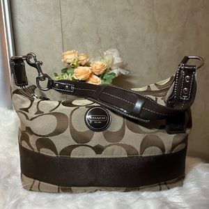 EUC Coach hobo bag F17434